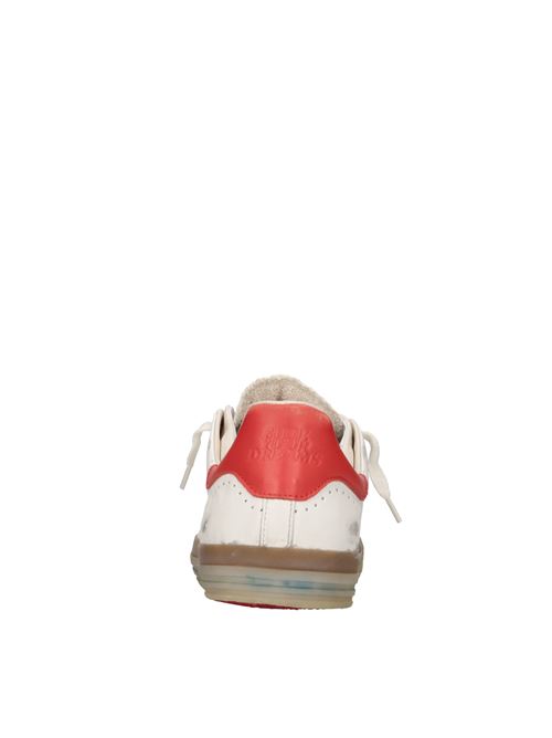Sneakers in pelle e tessuto HIDNANDER | STARLESSS LOW HD1MS600 610 960BIANCO-BEIGE-MULTI
